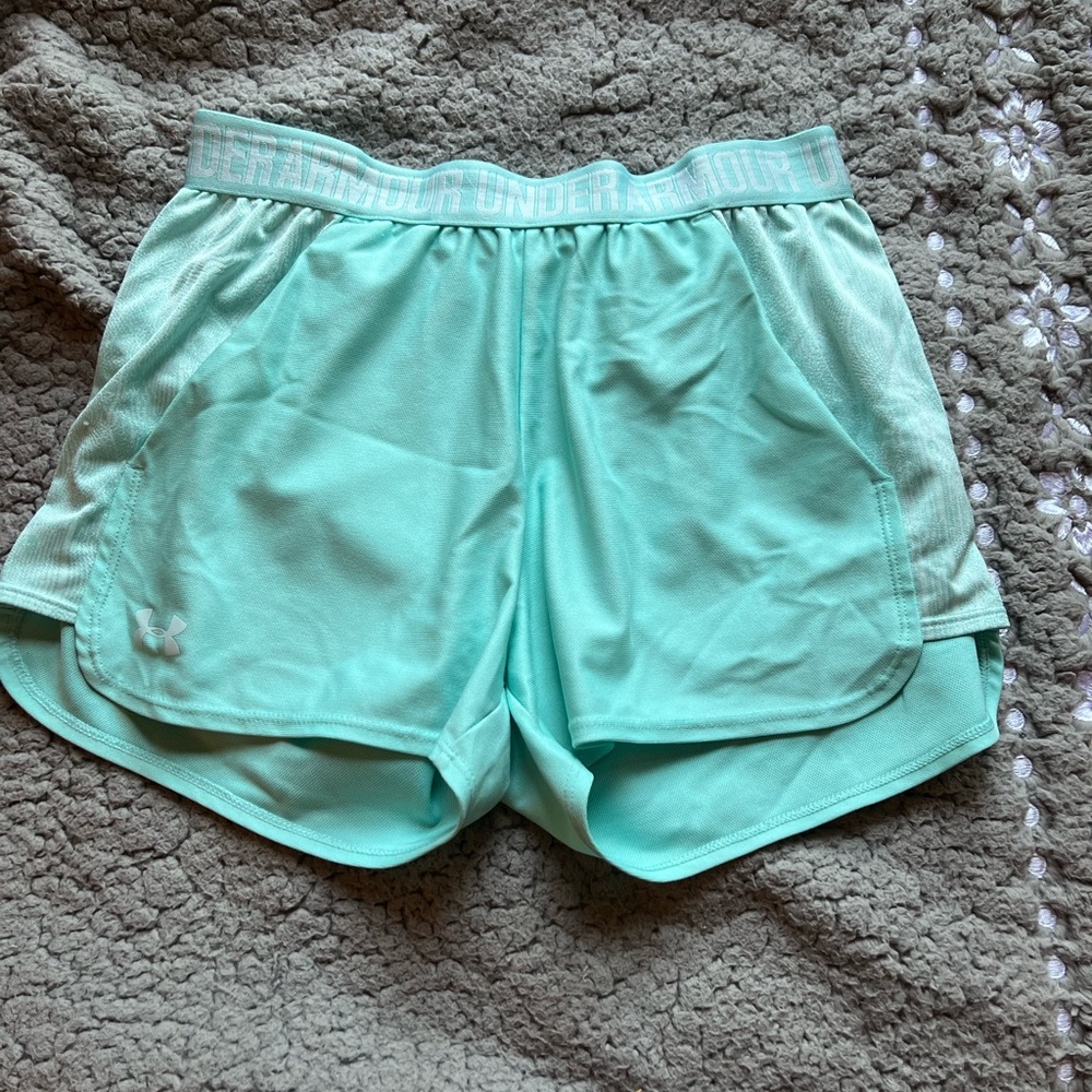 Teal Under Armor shorts